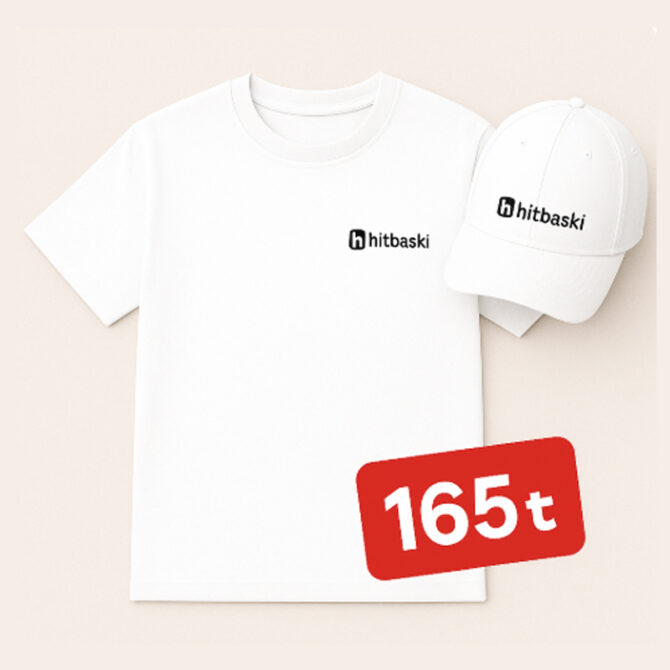 Logo Baskılı Beyaz İş Tişörtü & Logolu Şapka Seti – Promosyon İçin İdeal Basic Tişört Şapka Kombini (10 Adet Üzeri Toptan Fiyat)