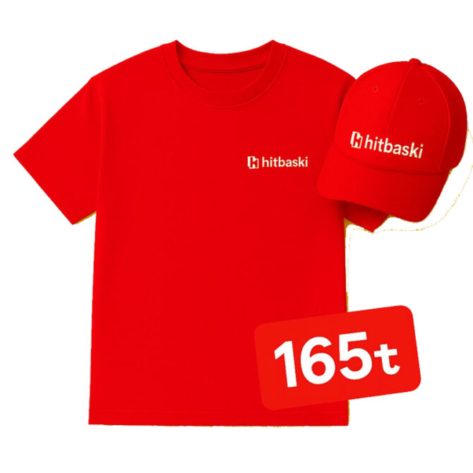 10 Tişört + 10 Şapka Sadece 1650₺ (KDV Dahil) – Logo Baskılı Kurumsal Başlangıç Seti (10 Adet Üzeri Satış)