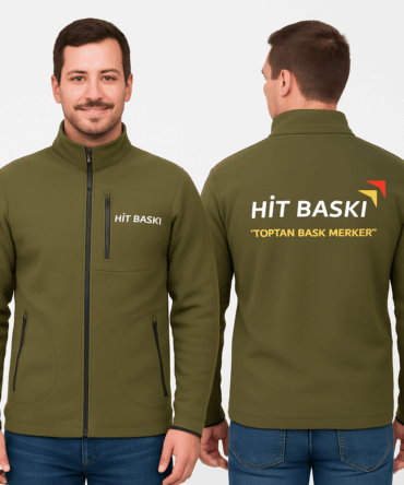 Haki Yeşil Polar Mont – Kurumsal Kışlık İş Kıyafeti Toptan Satış (10 Adet Üzeri)